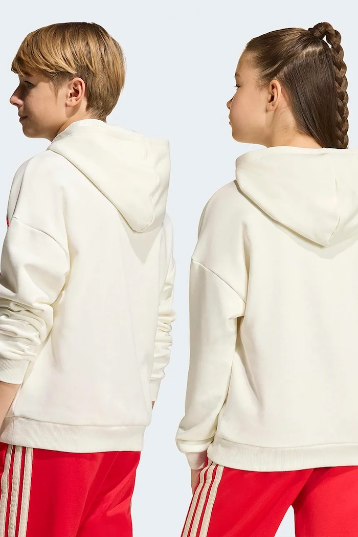 Мальчик Детская кофта adidas KD3437 белый