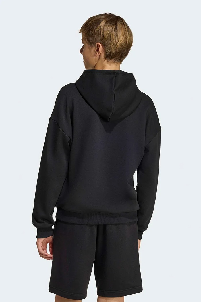 Chlapec Detská mikina adidas KC4645 čierna