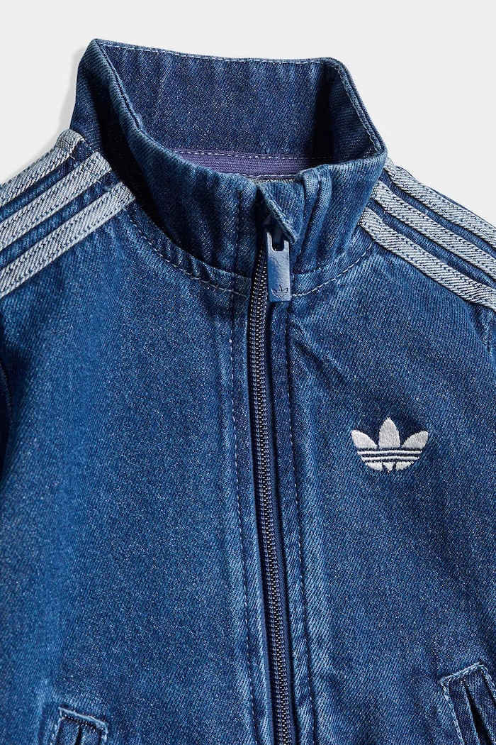 Chłopiec adidas Originals kurtka jeansowa dziecięca KD3183 niebieski