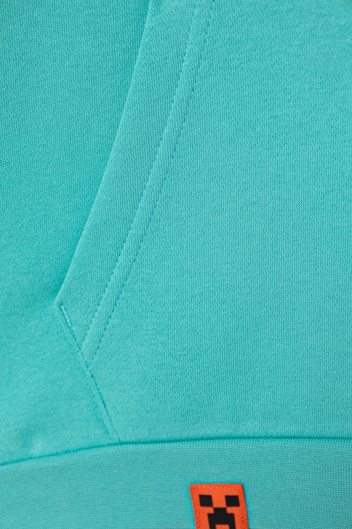 Chłopiec adidas TERREX bluza dziecięca MINECRAFT KB4970 turkusowy
