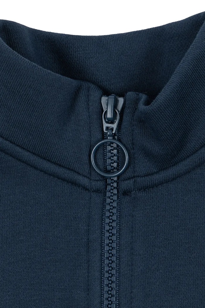 Παιδική μπλούζα Konges Sløjd LOU HALF ZIP SWEAT OCS KS104939.PPY2 σκούρο μπλε