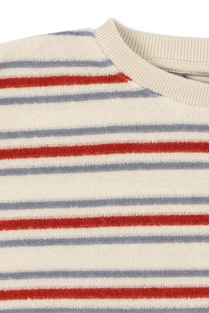 Chlapec Detská mikina Konges Sløjd ITTY RIB SWEAT SHIRT GOTS KS104853.PPY2 béžová