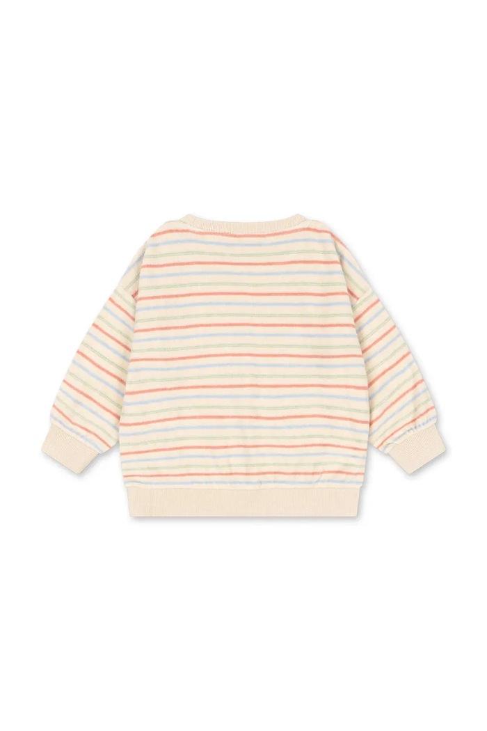 Detská mikina Konges Sløjd ITTY RIB SWEAT SHIRT GOTS KS104853.PPY2 viacfarebná SS26