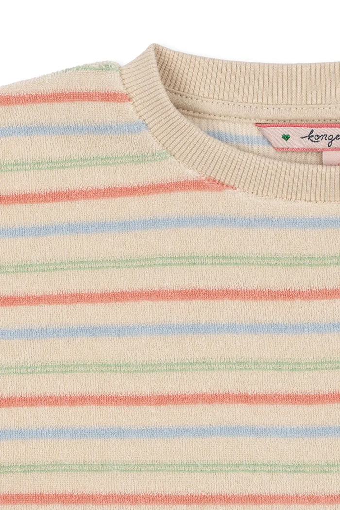 Chlapec Detská mikina Konges Sløjd ITTY RIB SWEAT SHIRT GOTS KS104853.PPY2 viacfarebná