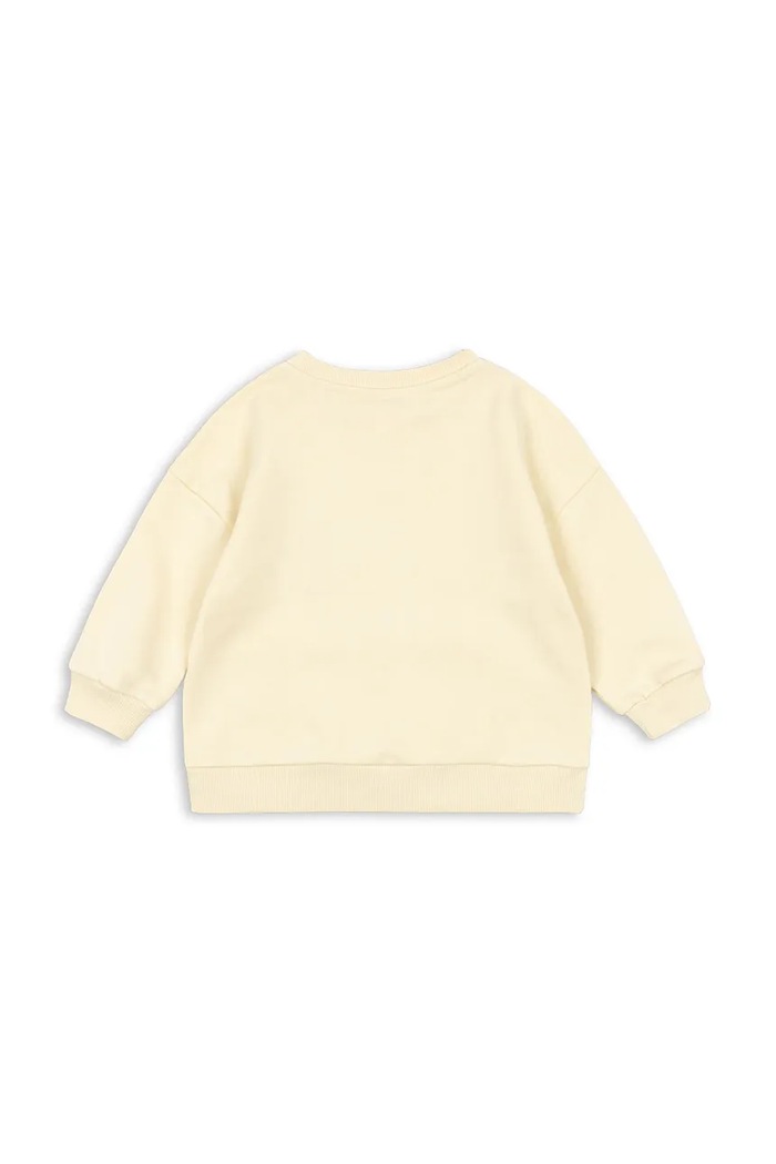 Detská mikina Konges Sløjd LOU SEQUIN SWEAT SHIRT OCS KS104940.PPY2 béžová SS26