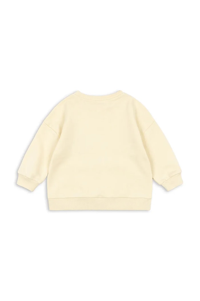 Detská mikina Konges Sløjd LOU SEQUIN SWEAT SHIRT OCS KS104940.PPY2 béžová SS26