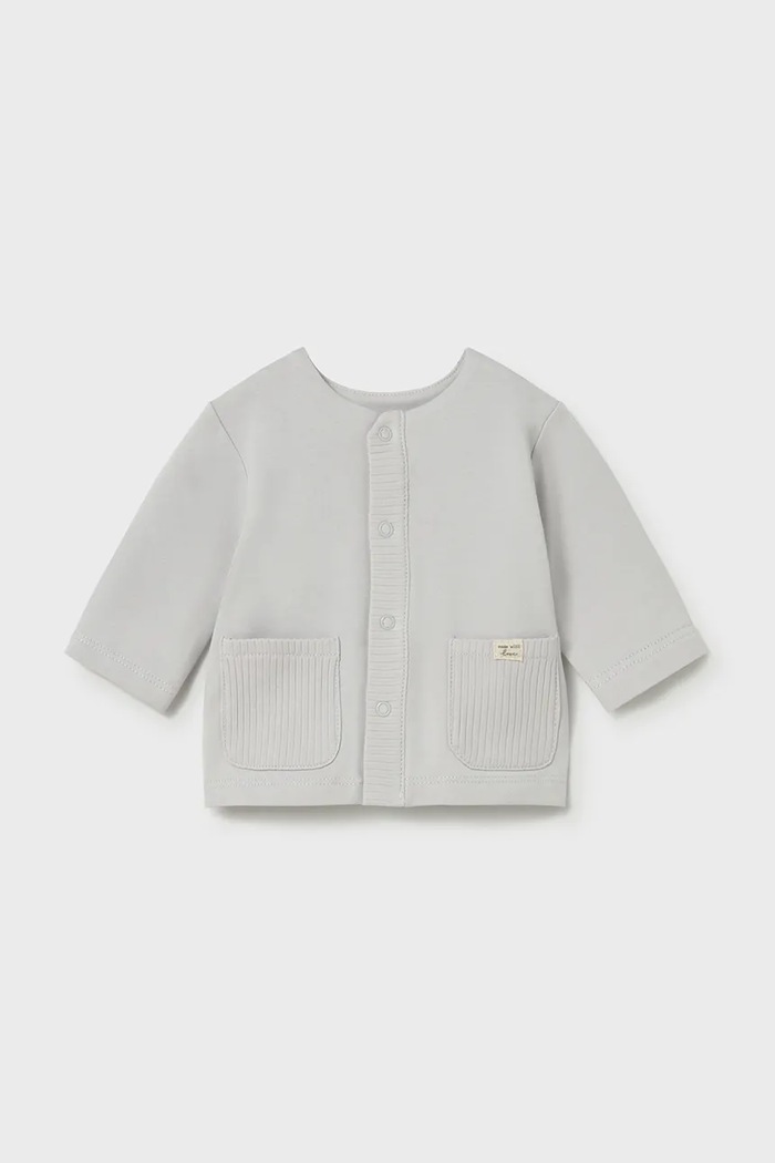 Mayoral Newborn bluză bebe uni gri 1485.1A.Newborn.PPY2