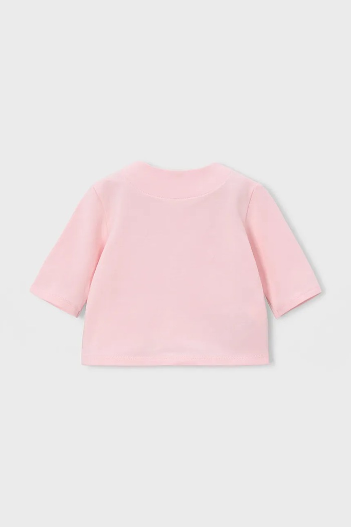 Pulover za dojenčka Mayoral Newborn 1485.1A.Newborn.PPY2 roza SS26