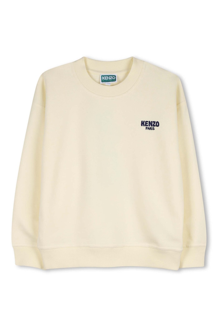 Kenzo Kids bluza bawełniana dziecięca K61659.114.150 żółty SS26