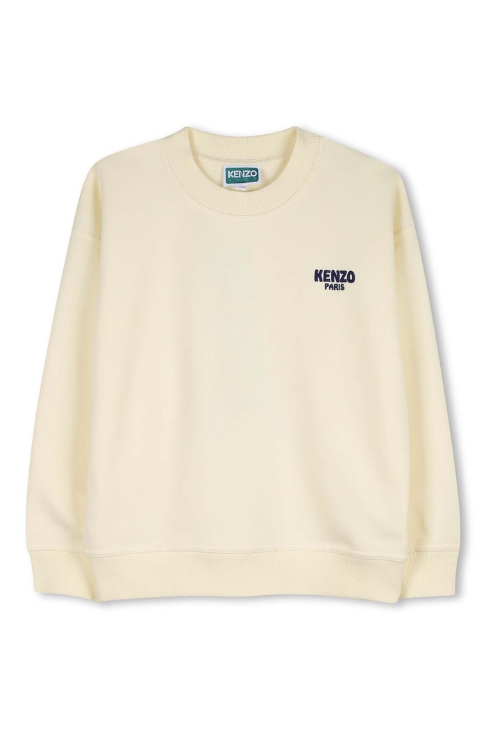 Kenzo Kids bluza bawełniana dziecięca K61659.162 żółty SS26