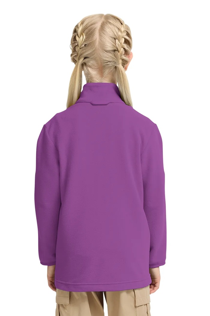 Jack Wolfskin bluza polarowa dziecięca TAUNUS 100 FZ K A65888.104.152 fioletowy