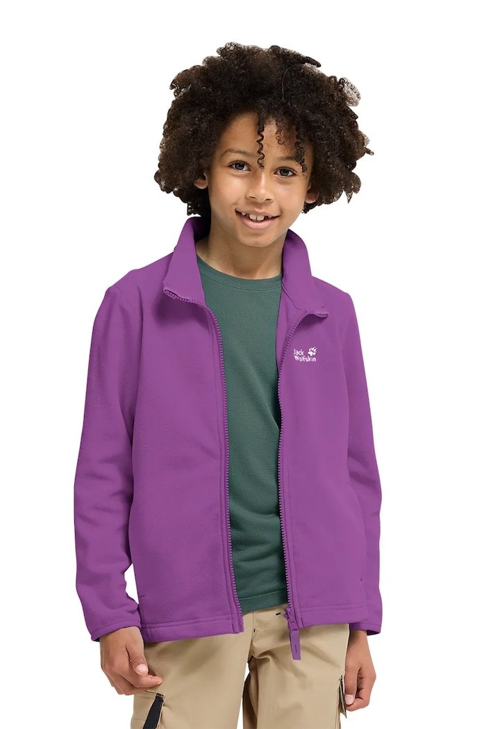 Jack Wolfskin bluza polarowa dziecięca TAUNUS 100 FZ K A65888.104.152