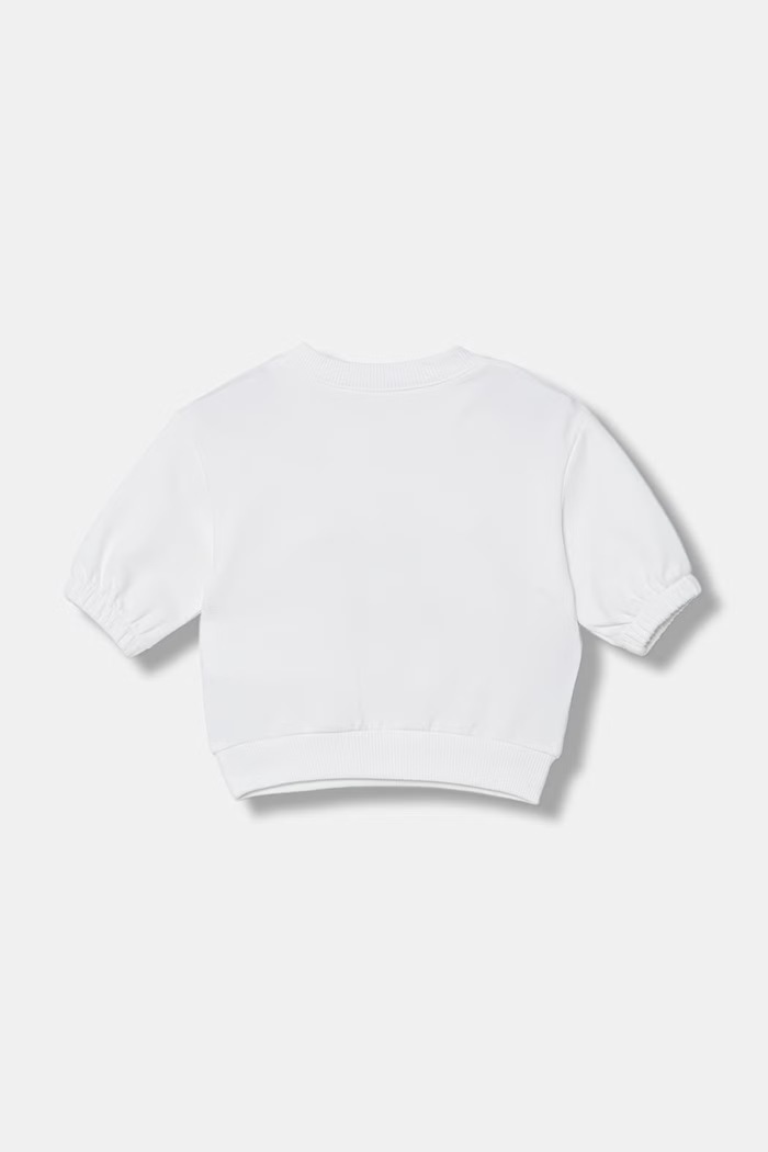 Μπλούζα μωρού United Colors of Benetton 35FNA1061.W.Stagionale λευκό SS26