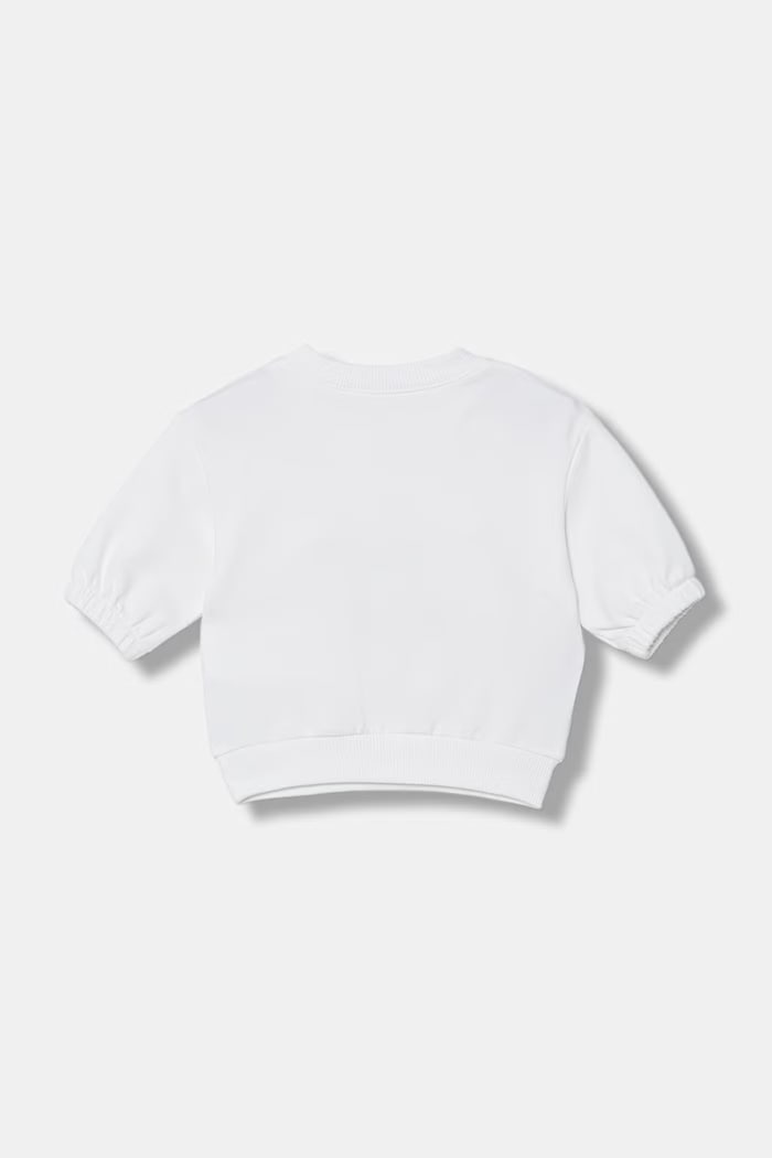 Μπλούζα μωρού United Colors of Benetton 35FNA1061.W.Stagionale λευκό SS26