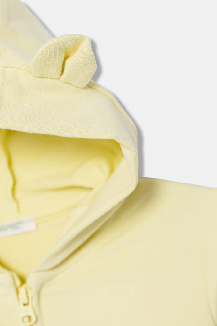 CHLAPEC Dětská mikina United Colors of Benetton 35FNA501U.W.Stagionale žlutá