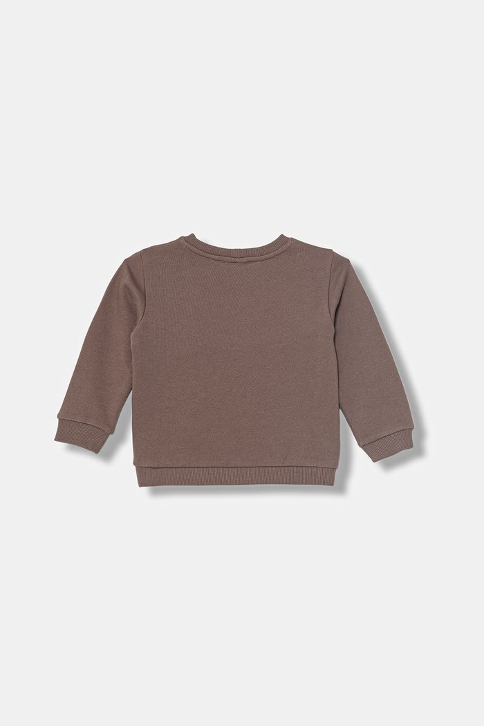 United Colors of Benetton mikina detská bavlnená 3J68G10M3.P.Stagionale hnedá SS26