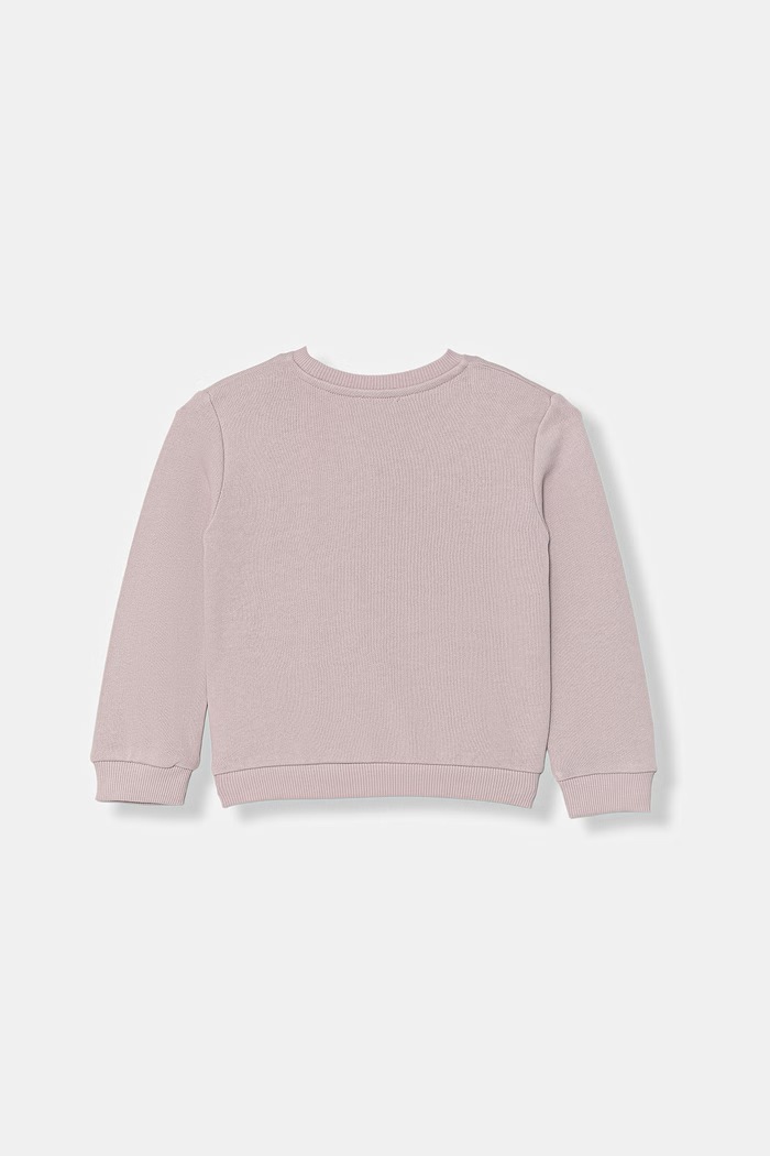 United Colors of Benetton mikina dětská bavlněná 3J70G10LS.P.Stagionale růžová SS26