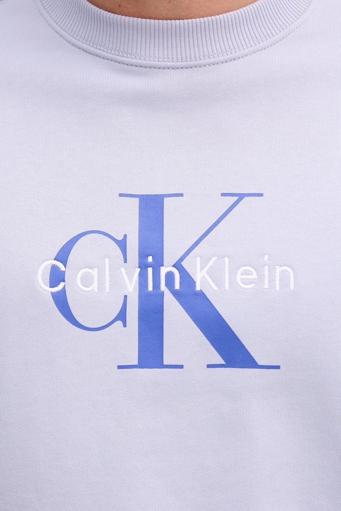 Calvin Klein Jeans mikina pánská bavlněná LV04RD242G modrá