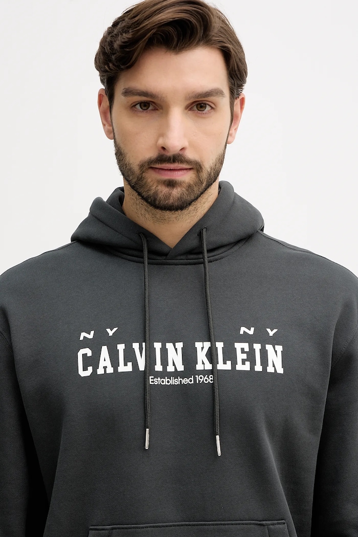 Calvin Klein Jeans bluză gri LV04RE251G