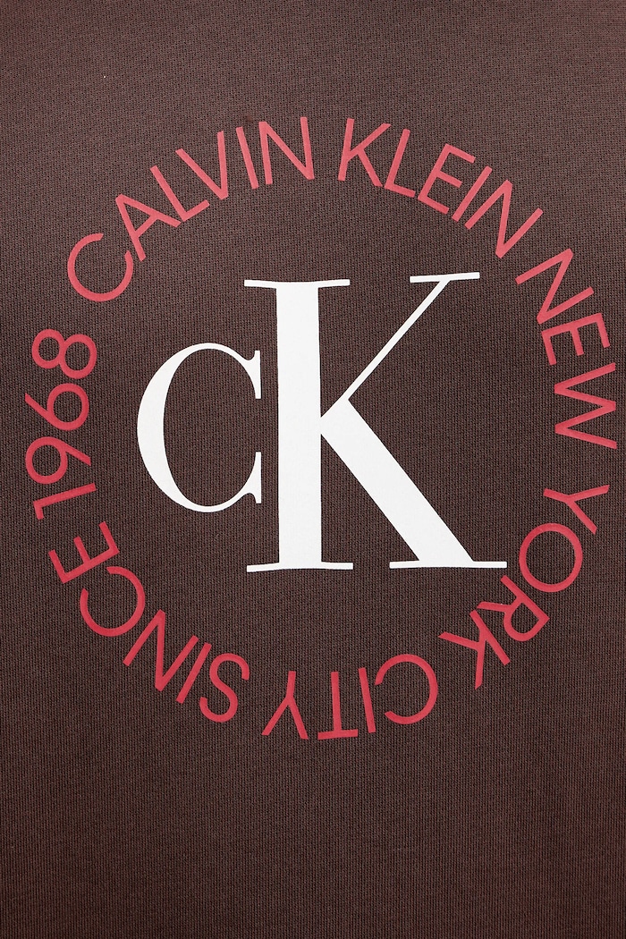 Mikina Calvin Klein Jeans LV14RE250G hnedá