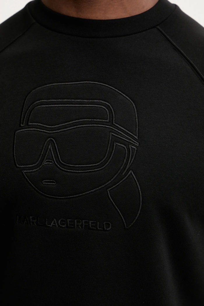 Karl Lagerfeld bluză 561910.705024 negru