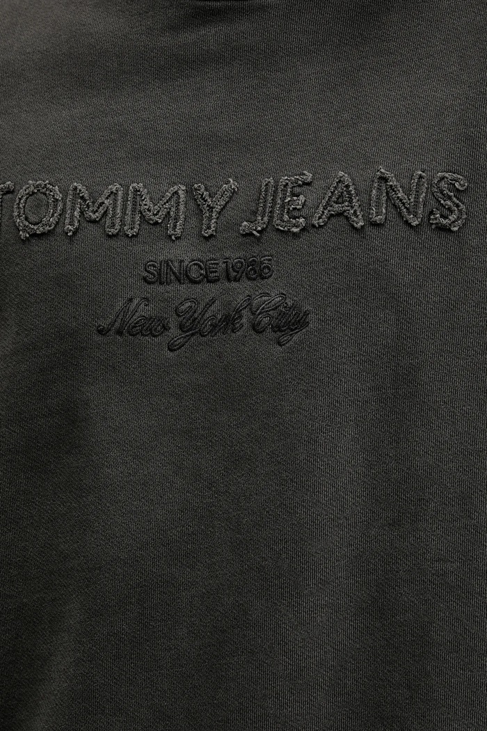 Tommy Jeans hanorac de bumbac DM0DM22363 gri