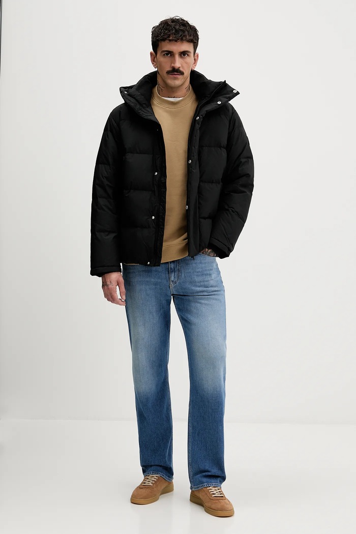 Bavlnená mikina Tommy Jeans DM0DM22366 hnedá SS26