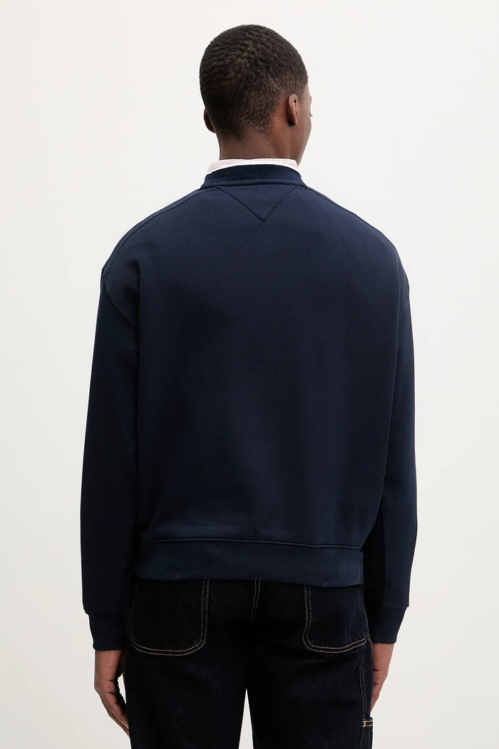 Oblečení Mikina Tommy Jeans DM0DM22373 námořnická modř