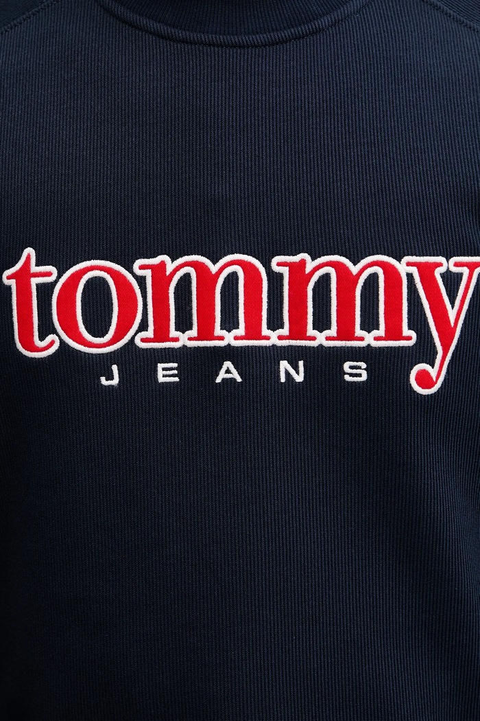 Mikina Tommy Jeans DM0DM22373 námořnická modř