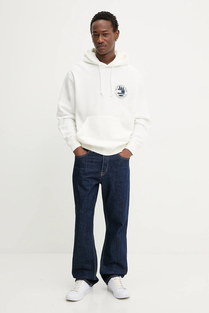 Μπλούζα Tommy Jeans DM0DM22380 μπεζ SS26
