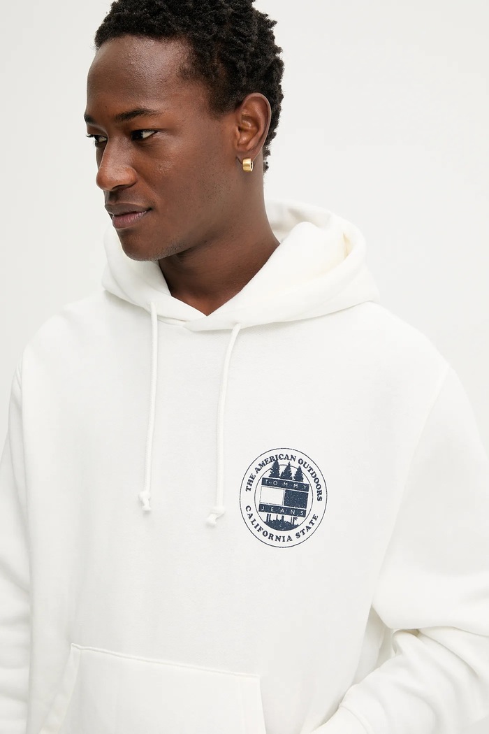 Μπλούζα Tommy Jeans μπεζ DM0DM22380