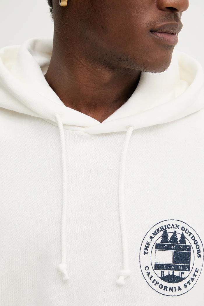 Μπλούζα Tommy Jeans DM0DM22380 μπεζ