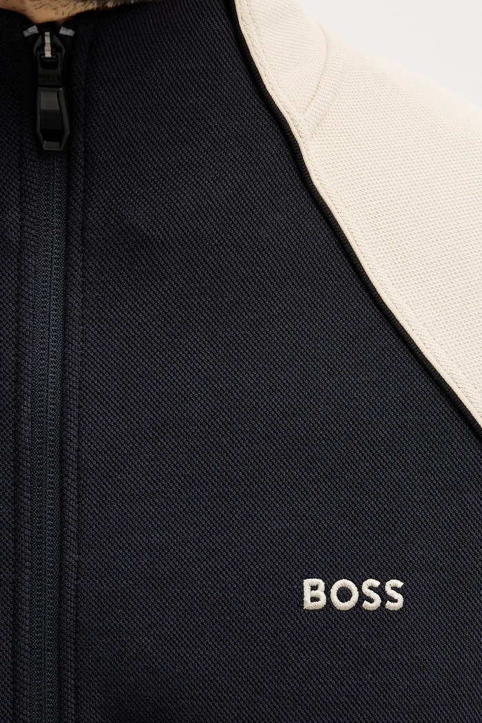 Μπλούζα BOSS Green TRIPLET BLUE THONG 50553566 σκούρο μπλε