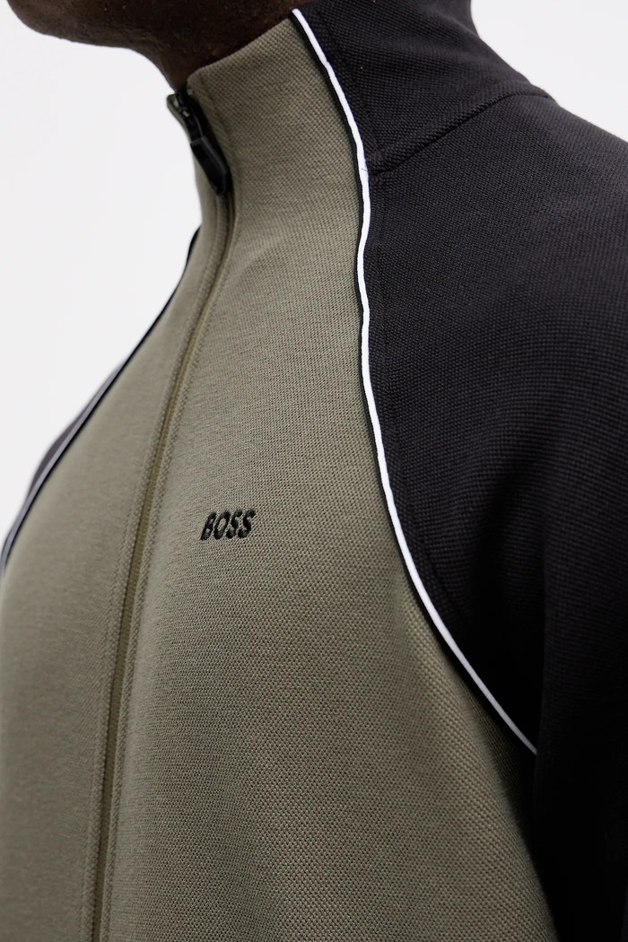 Μπλούζα BOSS Green TRIPLET BLUE THONG 50553566 πράσινο