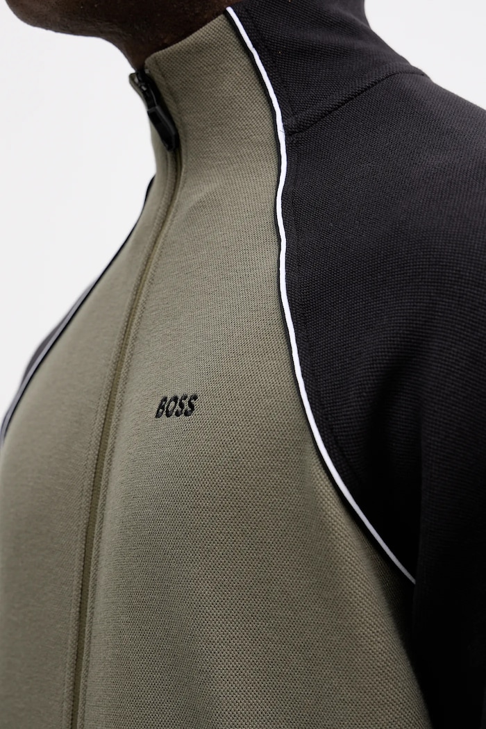 Μπλούζα BOSS Green TRIPLET BLUE THONG 50553566 πράσινο