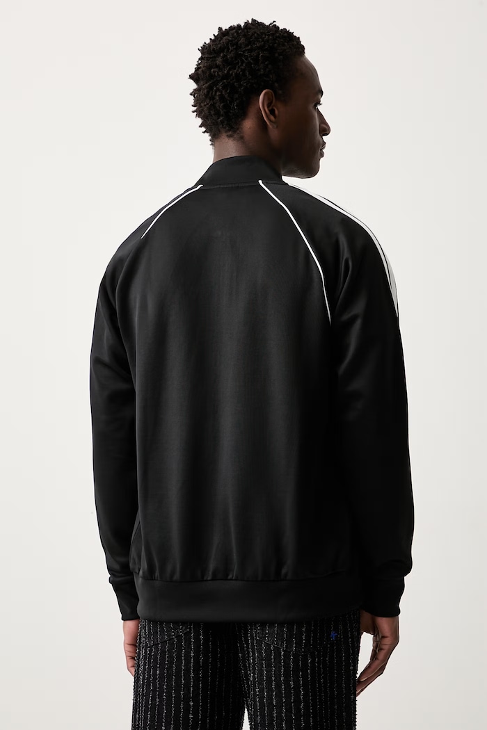Ρούχα adidas Originals μπλούζα με κουμπιά ανδρική KE3512 μαύρο
