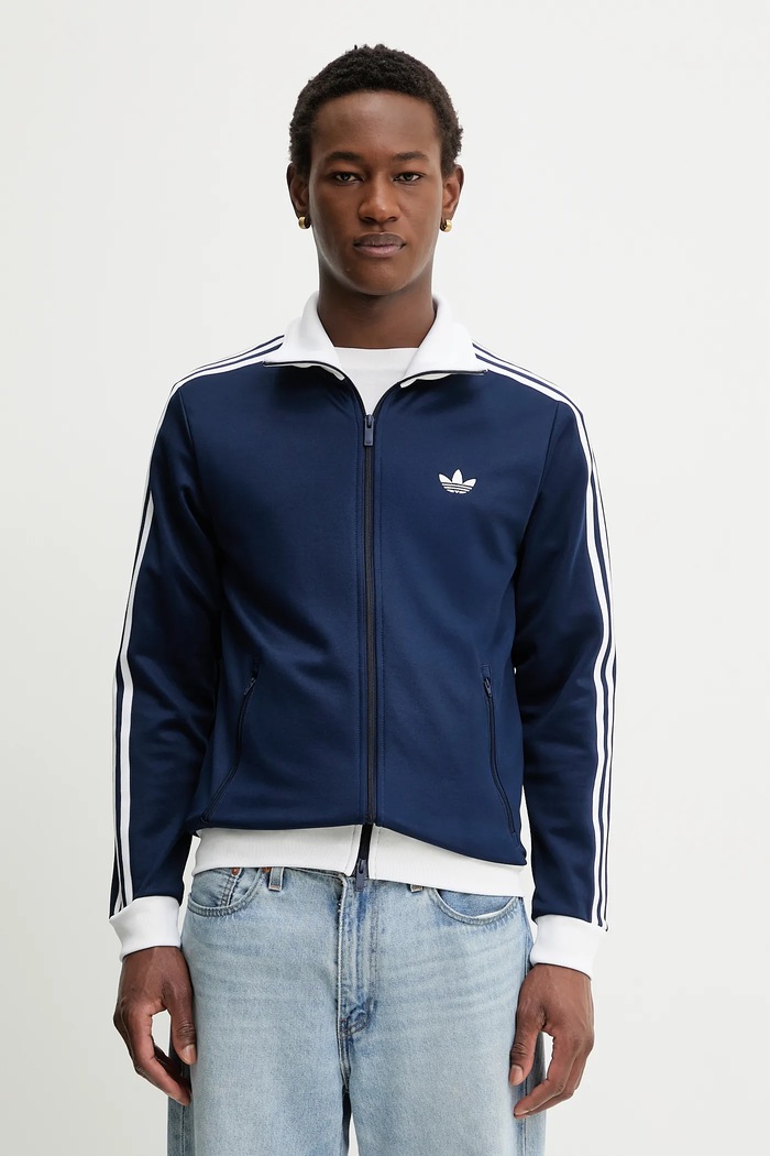 adidas Originals felső Beckenbauer sima sötétkék KE3526