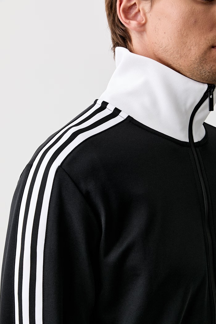 adidas Originals dukserica na zakopčavanje za muškarce Beckenbauer KE3527 crna