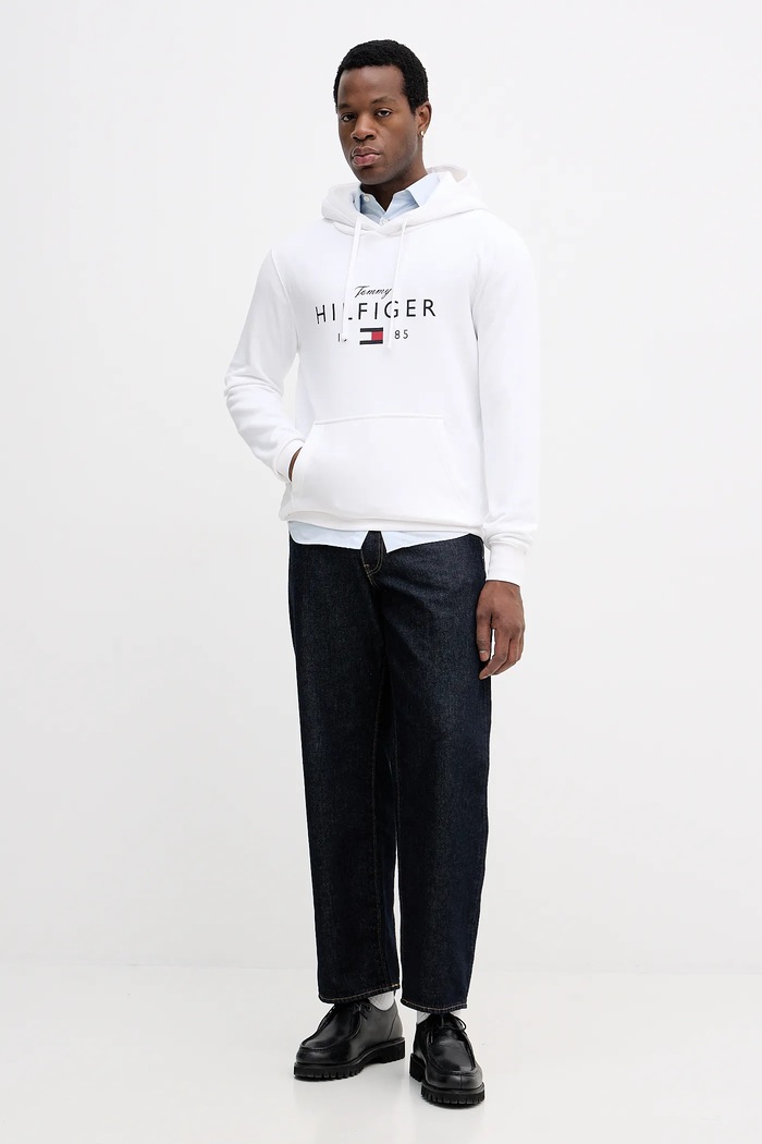 Tommy Hilfiger felső MW0MW41427 fehér SS26