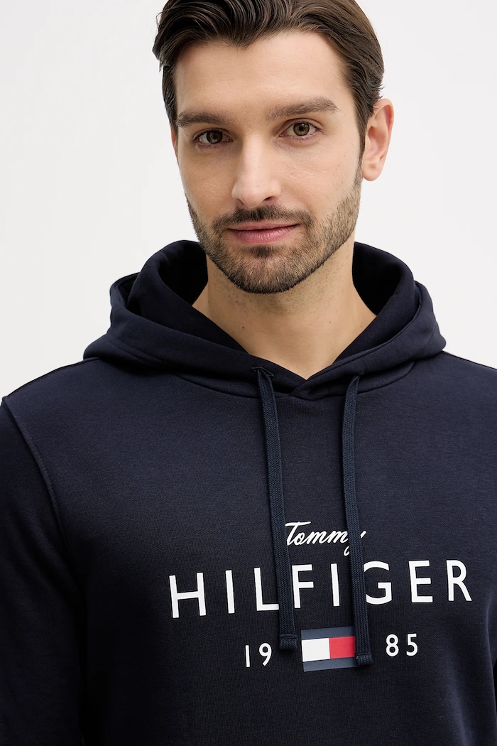 Tommy Hilfiger felső sötétkék MW0MW41427