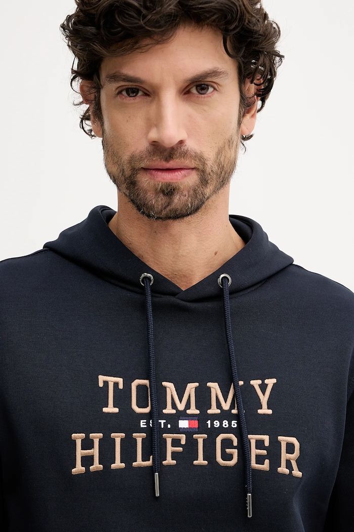 Μπλούζα Tommy Hilfiger σκούρο μπλε MW0MW42528
