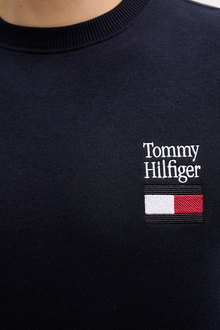 Tommy Hilfiger mikina pánska MW0MW42778 tmavomodrá