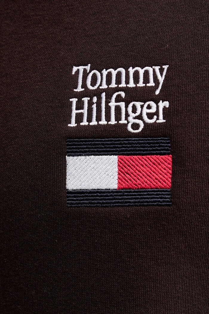 Tommy Hilfiger mikina pánska MW0MW42778 hnedá