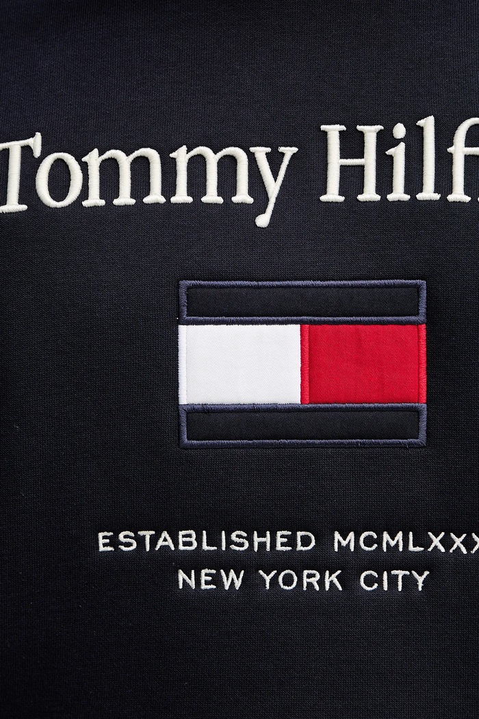Tommy Hilfiger bluză MW0MW42735 bleumarin