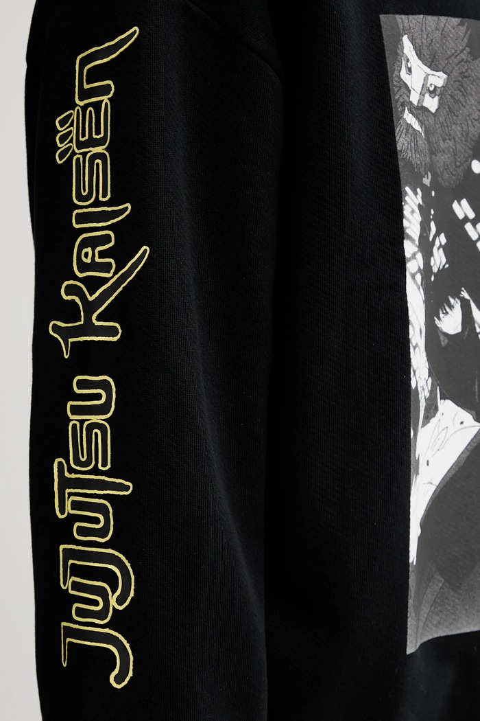 Hugo Blue bluza bawełniana HUGO x Jujutsu Kaisen 50554820 czarny