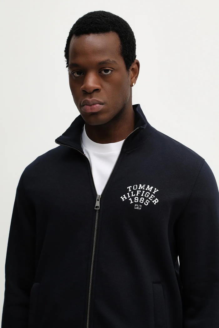 Oblečenie Mikina Tommy Hilfiger MW0MW41425 tmavomodrá