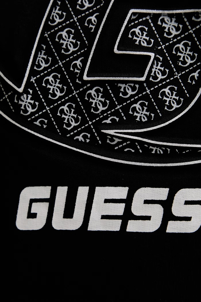 Bavlnená mikina Guess KELE Z6RQ05.K9YI1 čierna