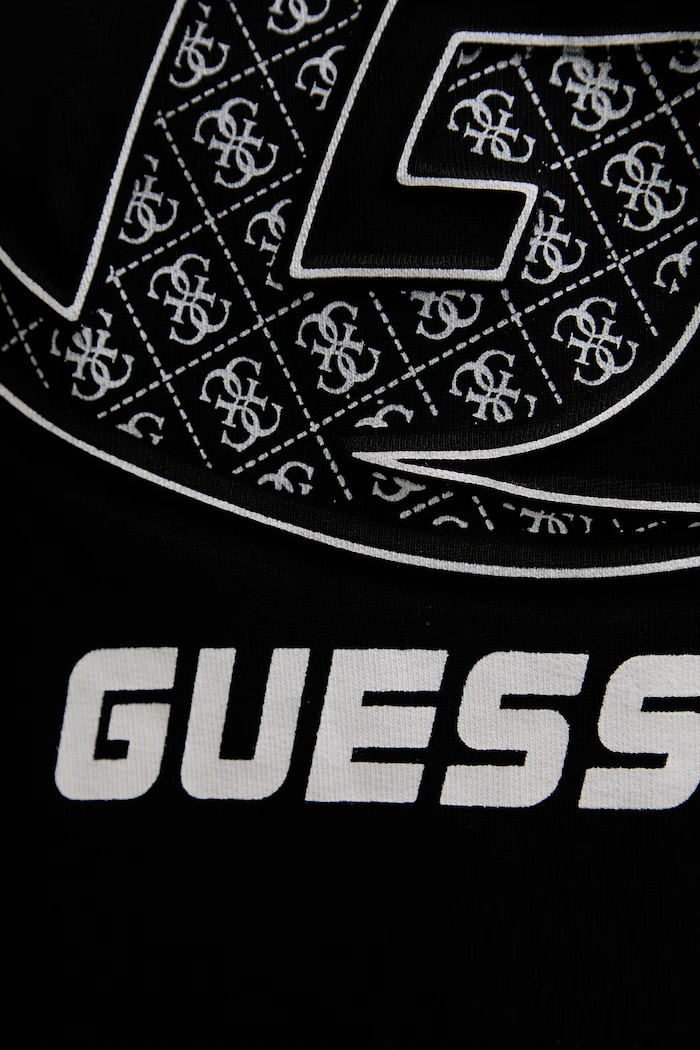 Bavlnená mikina Guess KELE Z6RQ05.K9YI1 čierna