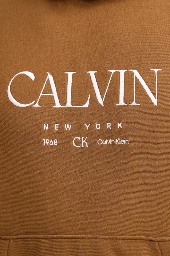 Μπλούζα Calvin Klein LV04RE207G καφέ