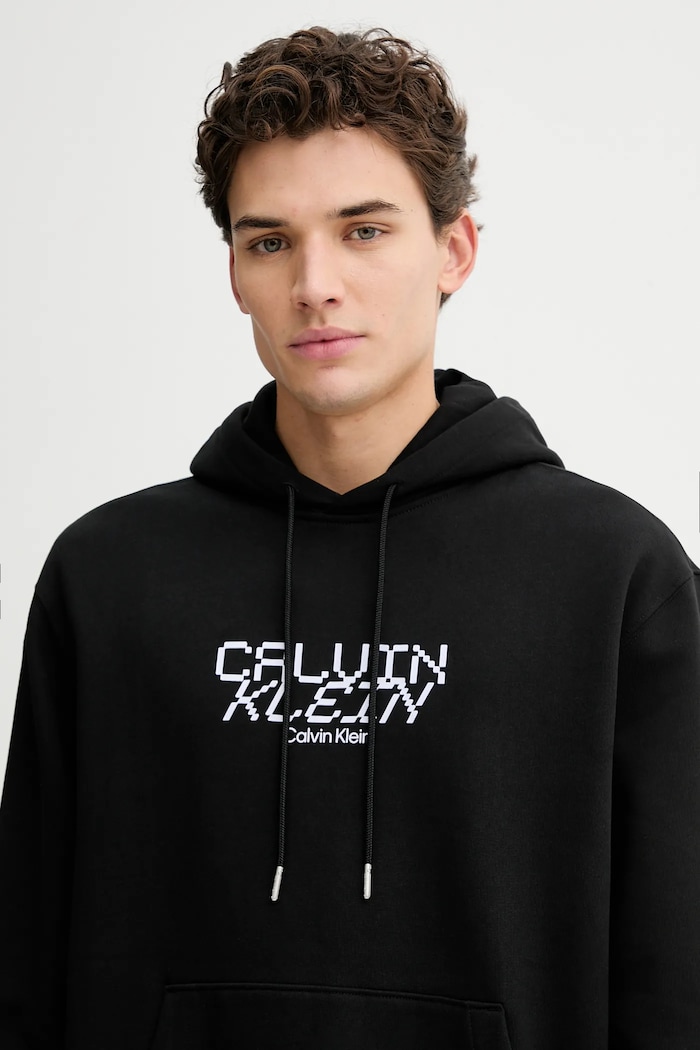 Calvin Klein bluză negru LV14LE251G